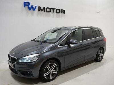 Begagnad BMW 220 Gran Tourer Comfort Edition 190 HK (139 kW) 2015 Grå Minibuss