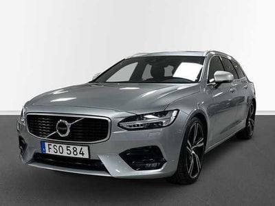 Silver Begagnad 2018 Volvo V90 R-Design Kombi | 339 500 kr (Dyr)