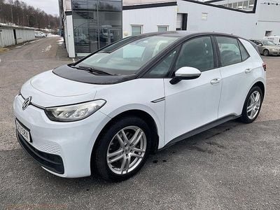 Begagnad VW ID.3 Pro Performance 150 kW (204 HK) 2021 Vit Halvkombi