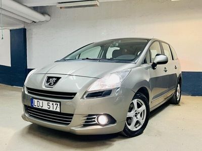 begagnad Peugeot 5008 VÄLVÅRDAD 1.6 AUT 7-SITS Motorvärmare