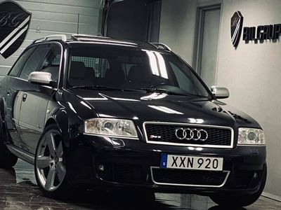 begagnad Audi RS6 RS 4.2 V8 quattro Automat |taklucka|Samlarbil|Bose 2003, Kombi