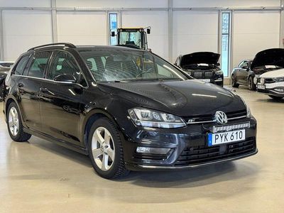 Begagnad VW Golf VII R-line 150 HK (110 kW) 2015 Svart Sedan