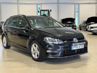 Begagnad VW Golf VII R-line 150 HK (110 kW) 2015 Svart Sedan