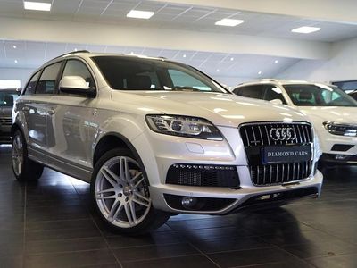 Silver Begagnad 2013 Audi Q7 S-Line SUV | 199 900 kr (Lite dyr)