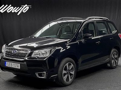 Svart Begagnad 2018 Subaru Forester SUV | 219 800 kr (Marknadspris)