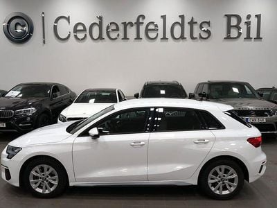 Begagnad Audi A3 Comfort 150 HK (110 kW) 2021 Vit Sedan