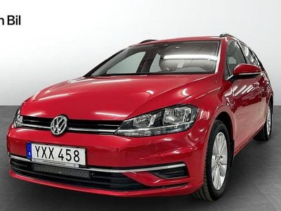 Begagnad VW Golf VII 125 HK (91 kW) 2017 Röd Kombi