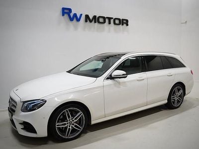 Vit Begagnad 2017 Mercedes E220 AMG Kombi | 249 900 kr (Bra pris)