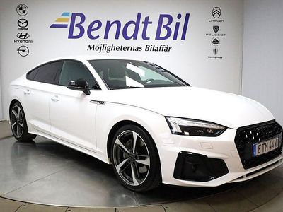 Vit Begagnad 2020 Audi A5 Sportback S-Line Halvkombi | 369 500 kr (Dyr)