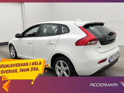 Vit Begagnad 2018 Volvo V40 Kinetic Halvkombi | 159 900 kr (Marknadspris)