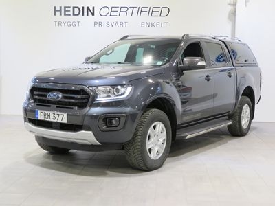 begagnad Ford Ranger Dubbelhytt Wildtrak 4X4 2.0 EcoBlue 213hk AUT | Värmare