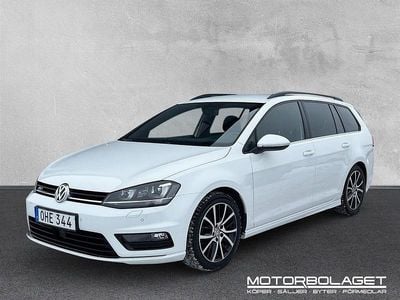 Begagnad VW Golf VII GT 150 HK (110 kW) 2016 Vit Kombi