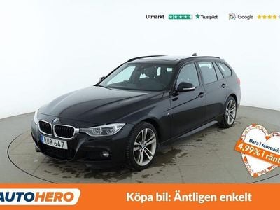 Begagnad BMW 320 M Sport 186 HK (136 kW) 2018 Svart Kombi