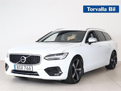 Vit Begagnad 2017 Volvo V90 R-Design Kombi | 289 900 kr (Marknadspris)