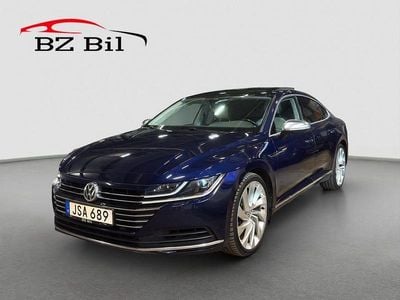 Begagnad VW Arteon GTS 239 HK (175 kW) 2017 Blå Sedan