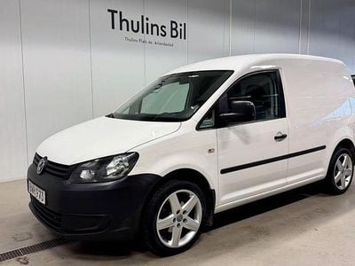 Vit (candyvit) Begagnad 2014 VW Caddy Minibuss | 49 900 kr (Marknadspris)