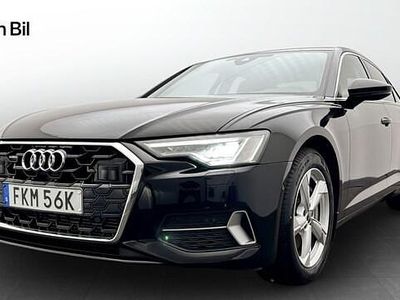 Brilliantsvart Begagnad 2023 Audi A6 Sport Kombi | 379 000 kr (Bra pris)