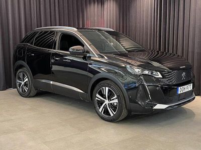 Svart Begagnad 2023 Peugeot 3008 GT SUV | 259 500 kr (Marknadspris)
