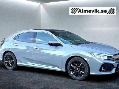 Mörkgrå Begagnad 2019 Honda Civic Halvkombi | 239 500 kr (Marknadspris)