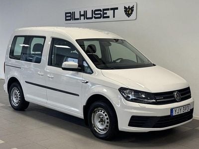 Begagnad VW Caddy Life 110 HK (80 kW) 2017 Vit Minibuss