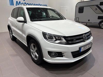 Vit Begagnad 2015 VW Tiguan R-line SUV | 159 900 kr (Lite dyr)