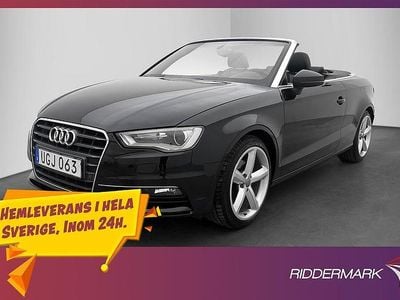 Svart Begagnad 2015 Audi A3 Comfort Cab | 189 900 kr