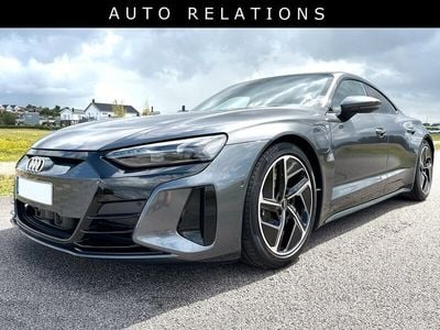 Begagnad Audi e-tron GT quattro Design 350 kW (476 HK) 2022 Mörk grå daytonagrå pärleffekt metallic Sedan