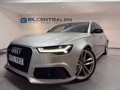 Begagnad Audi RS6 560 HK (411 kW) 2015 Silver Kombi