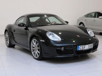 Svart Begagnad 2008 Porsche Cayman S Sportkupé | 379 900 kr