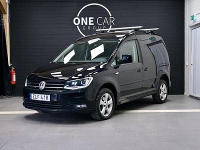 Begagnad VW Caddy 150 HK (110 kW) 2020 Svart Minibuss