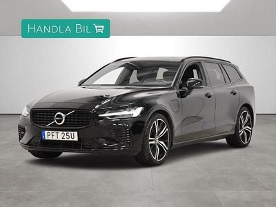 Begagnad Volvo V60 R-Design 253 HK (186 kW) 2021 Svart Kombi