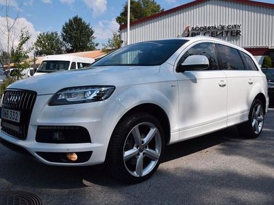 Begagnad Audi Q7 S-Line 204 HK (150 kW) 2015 Vit SUV