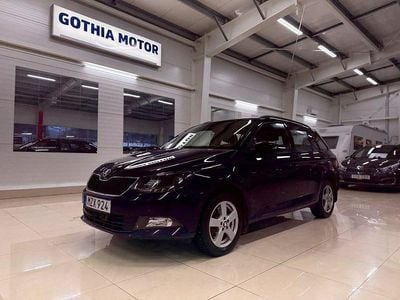 Begagnad Skoda Fabia Style 110 HK (80 kW) 2016 Blå Kombi