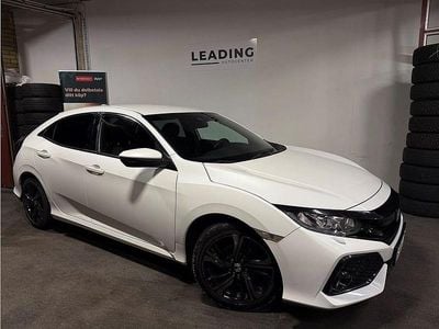 Begagnad Honda Civic Elegance 129 HK (94 kW) 2018 Vit