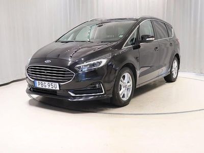 Svart Begagnad 2020 Ford S-MAX S Minibuss | 349 900 kr
