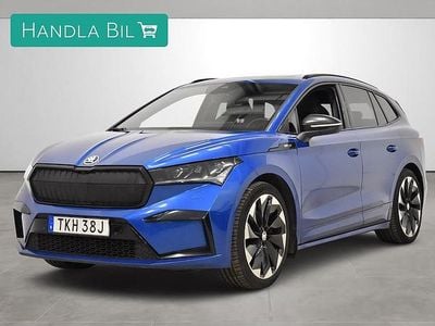 Begagnad Skoda Enyaq iV SportLine 194 kW (265 HK) 2021 Blå SUV