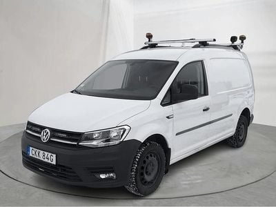 Vit Begagnad 2020 VW Caddy Maxi Minibuss | 229 000 kr (Bra pris)