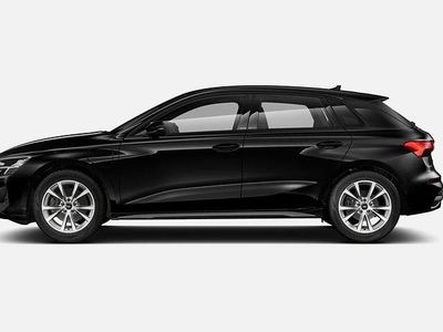 Ny Audi A3 Sportback e-tron 2026 Svart Halvkombi