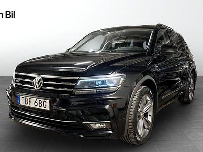 Svart Begagnad 2020 VW Tiguan Allspace R-line SUV | 369 900 kr (Marknadspris)