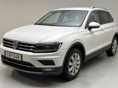 Begagnad VW Tiguan 150 HK (110 kW) 2018 Vit SUV