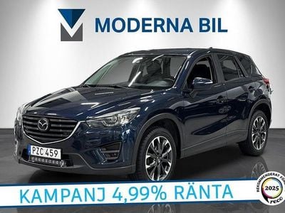Blå Begagnad 2015 Mazda CX-5 Optimum SUV | 139 400 kr (Marknadspris)