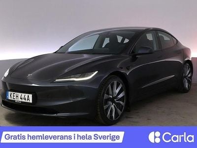 Begagnad Tesla Model 3 Long Range AWD 366 kW (498 HK) 2025 Grå Sedan