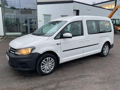 Begagnad VW Caddy Maxi Life Life 110 HK (80 kW) 2016 Vit Minibuss