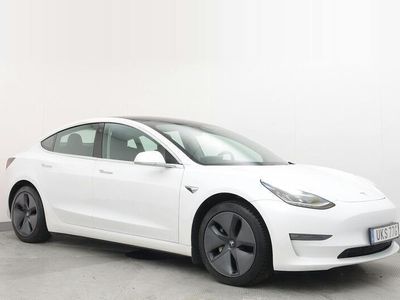 begagnad Tesla Model 3 Long Range AWD Autopilot Drag Pano V-Hjul