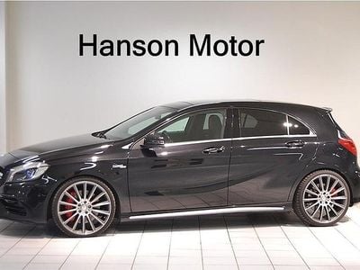 Begagnad Mercedes A45 AMG AMG 381 HK (280 kW) 2015 Svart Halvkombi