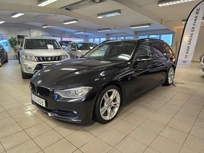 Svart Begagnad 2015 BMW 320 Sport Line Kombi | 124 900 kr (Marknadspris)