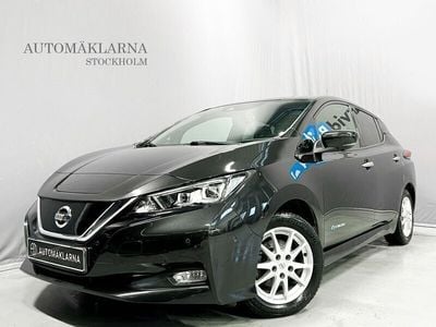 Begagnad Nissan Leaf Tekna 110 kW (150 HK) 2018 Svart Halvkombi
