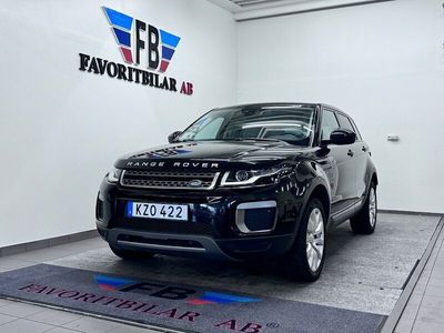 Begagnad Land Rover Range Rover evoque SE 150 HK (110 kW) 2016 Svart SUV