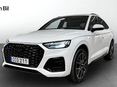 Vit Begagnad 2022 Audi Q5 Sportback S-Line SUV | 459 000 kr (Marknadspris)