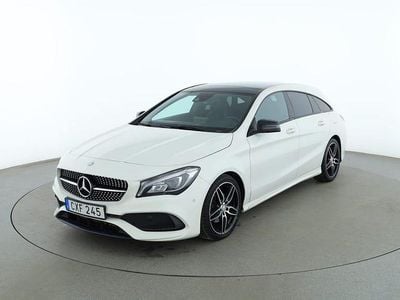 Vit Begagnad 2017 Mercedes CLA200 Shooting Brake AMG line Kombi | 189 000 kr (Superpris)